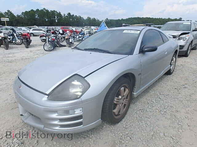 2001 MITSUBISHI ECLIPSE - VIN: 4A3AC84HX1E098126 - Фото 2