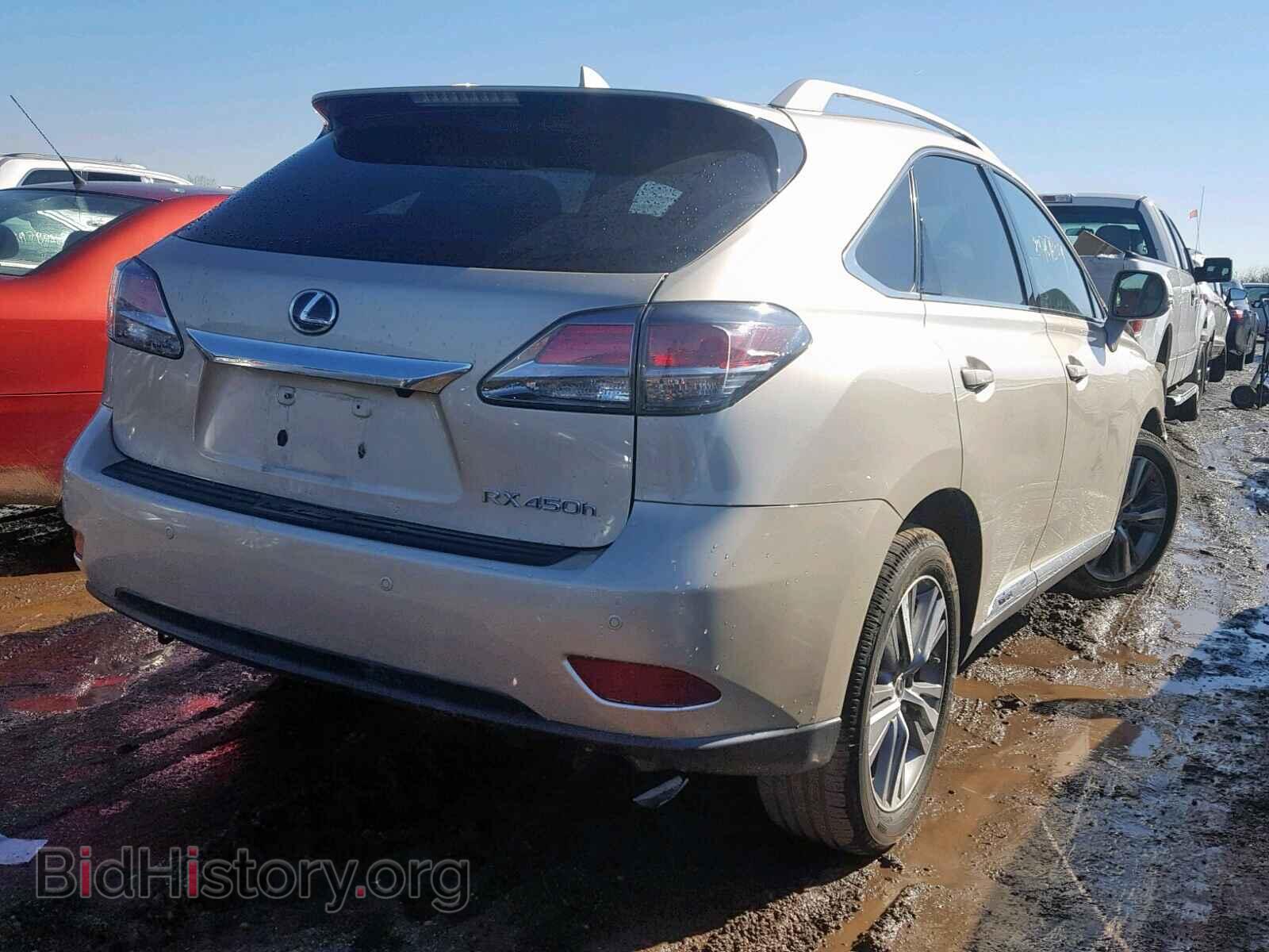 2015 LEXUS RX450 - VIN: 2T2BC1BA0FC005964 - Фото 4