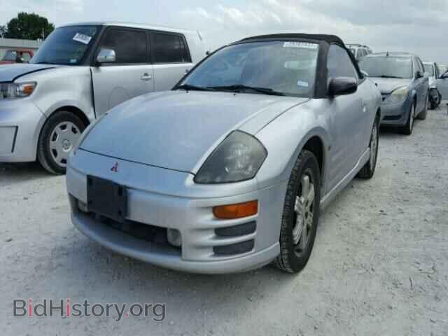 2001 MITSUBISHI ECLIPSE - VIN: 4A3AE85H31E102851 - Фото 2