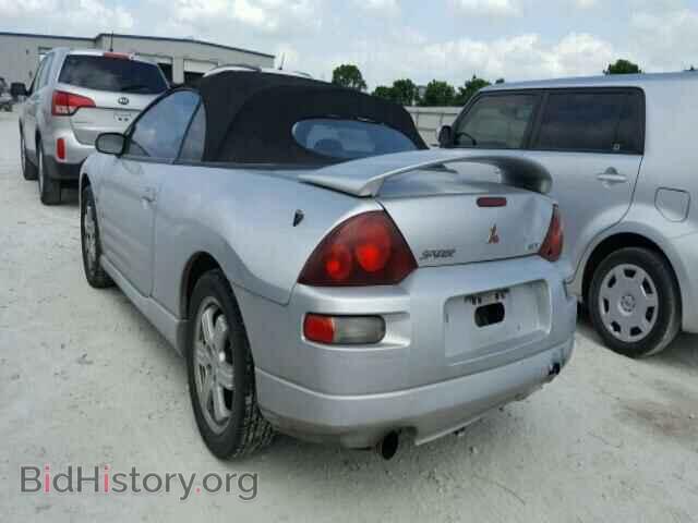 2001 MITSUBISHI ECLIPSE - VIN: 4A3AE85H31E102851 - Фото 3