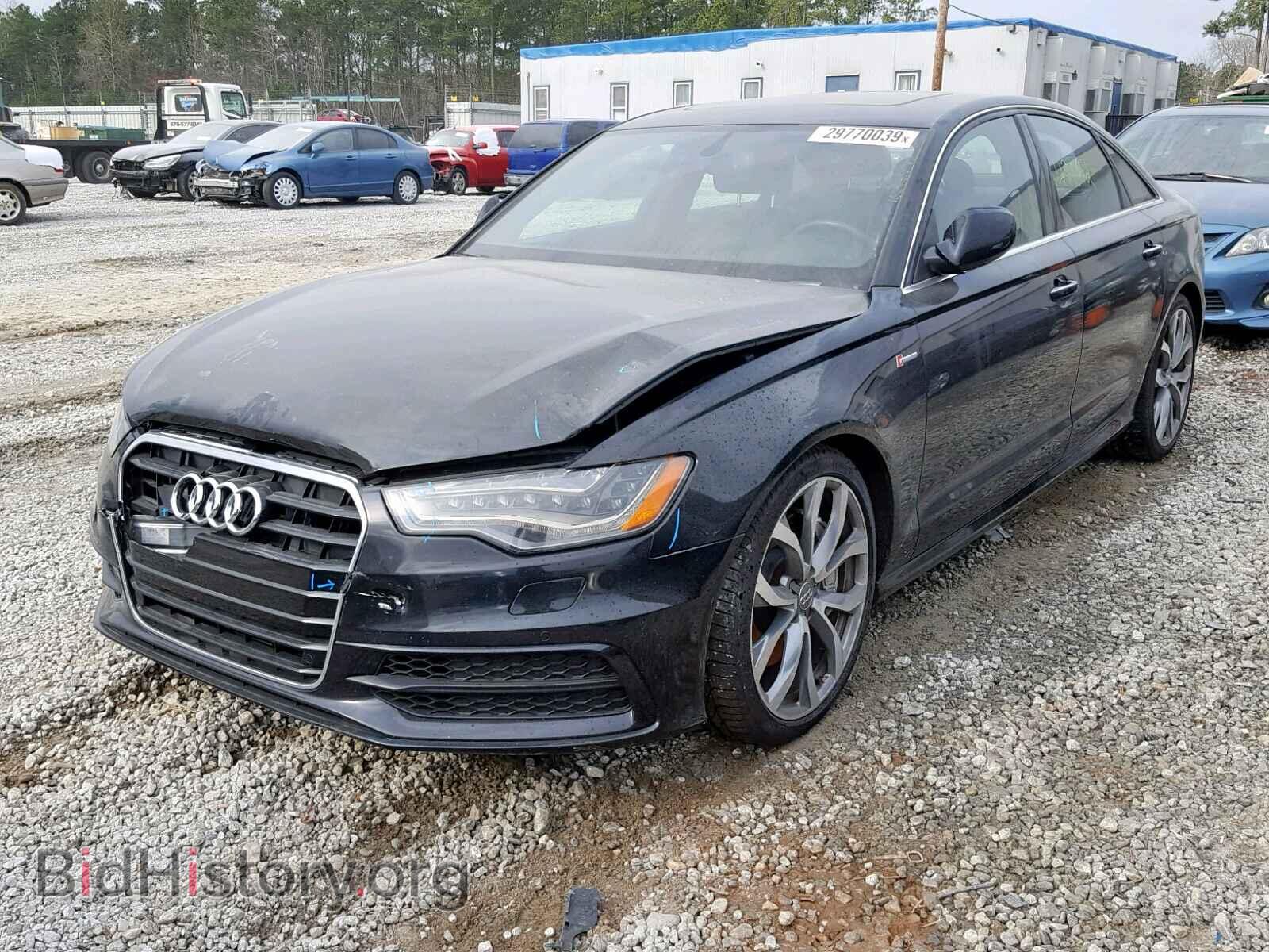 2013 AUDI A6 - VIN: WAUHGAFC8DN153365 - Фото 2