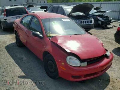 2000 Dodge NEON Neon/ES, красный — VIN 1B3ES46C1YD717148, Copart