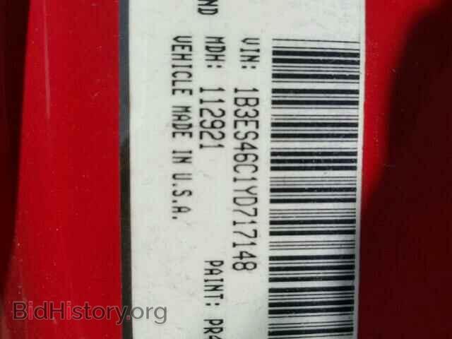 2000 DODGE NEON - VIN: 1B3ES46C1YD717148 - Фото 10