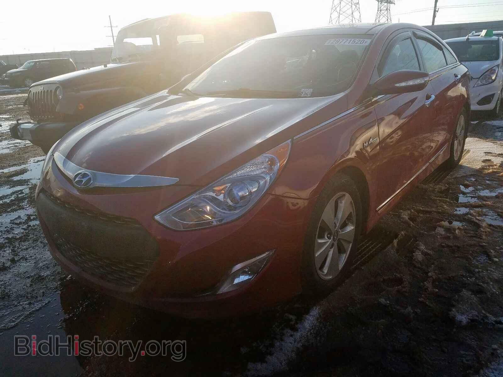 2012 HYUNDAI SONATA - VIN: KMHEC4A48CA041167 - Фото 2