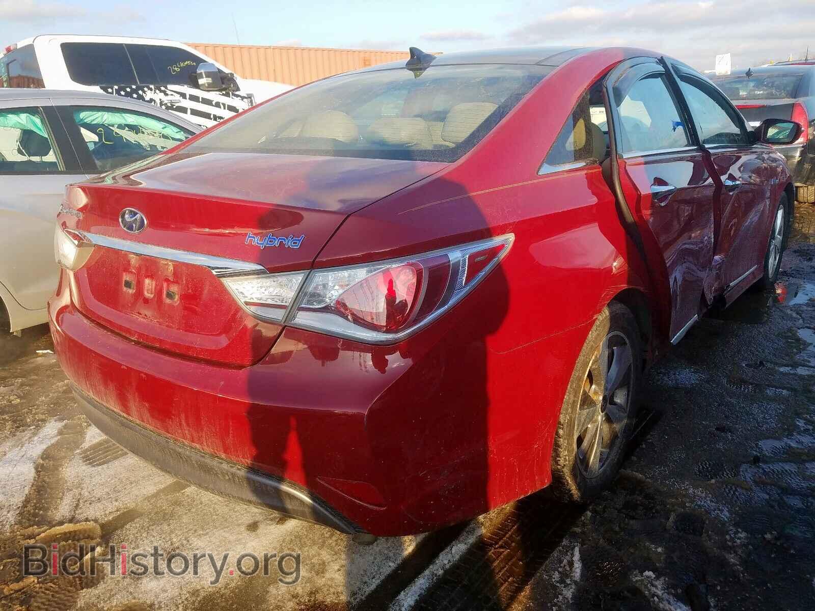2012 HYUNDAI SONATA - VIN: KMHEC4A48CA041167 - Фото 4