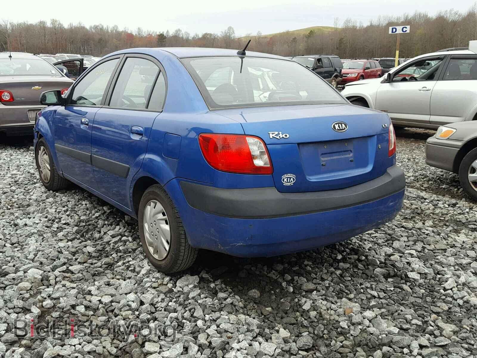 2007 KIA RIO BASE - VIN: KNADE123376235304 - Фото 3