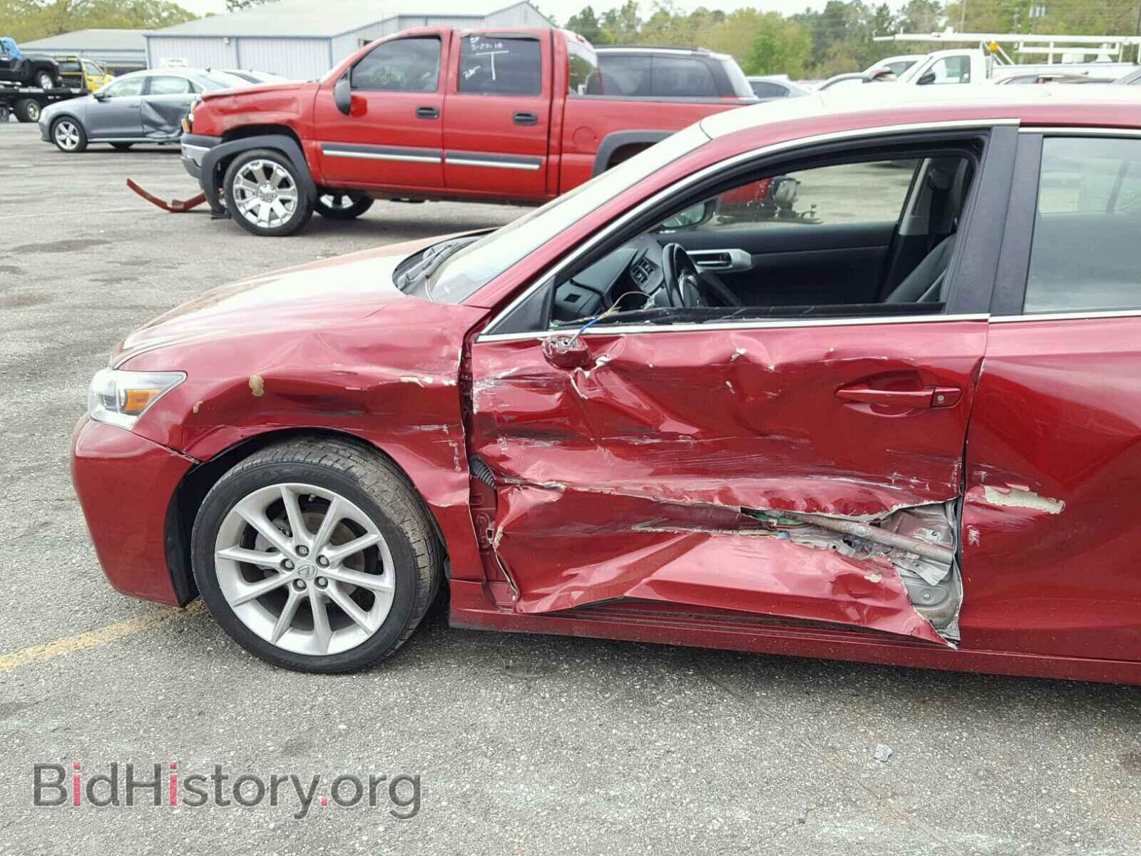 2011 LEXUS CT 200 - VIN: JTHKD5BH0B2040274 - Фото 9