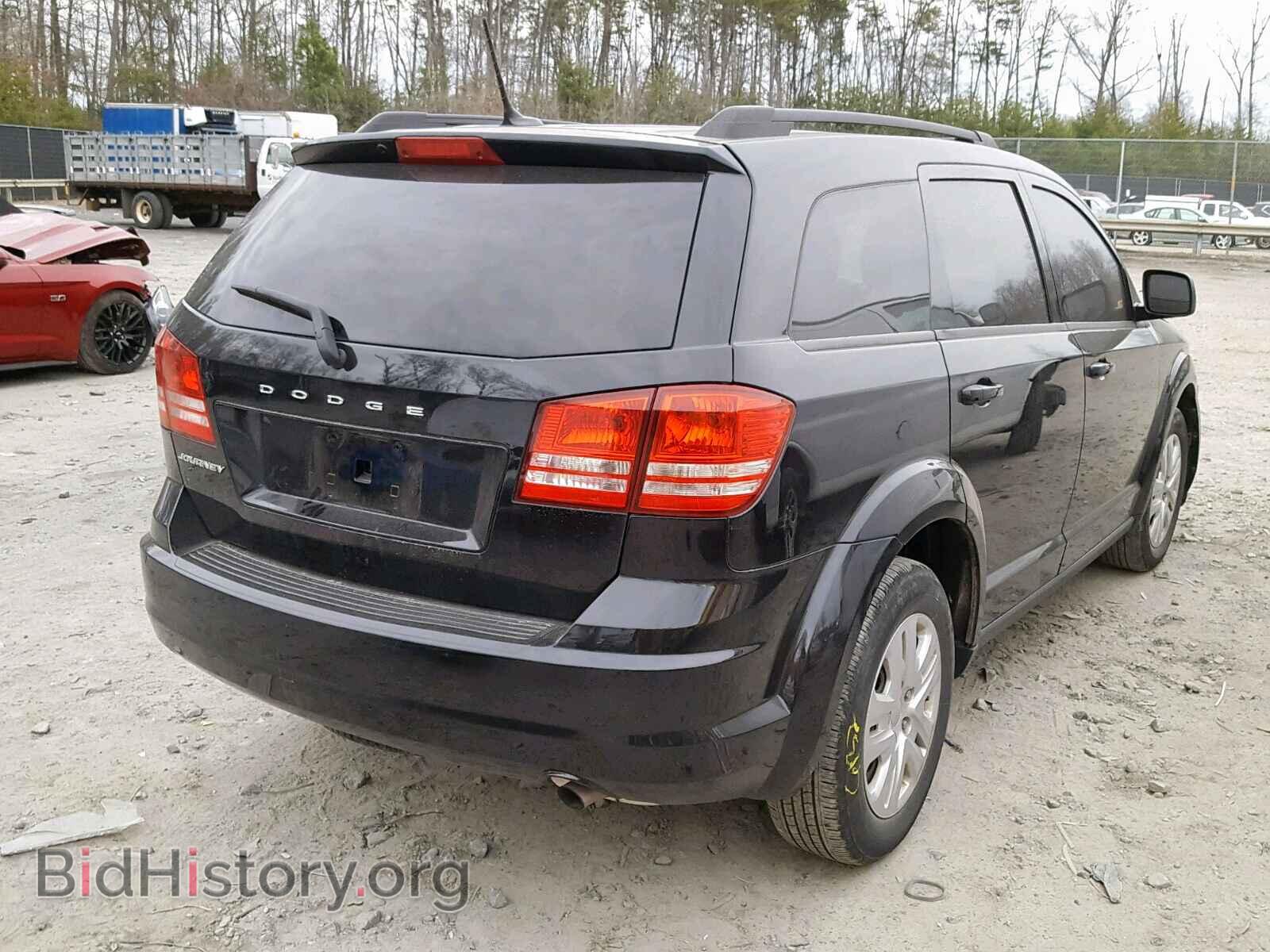 2017 DODGE JOURNEY SE - VIN: 3C4PDCAB9HT622003 - Фото 4