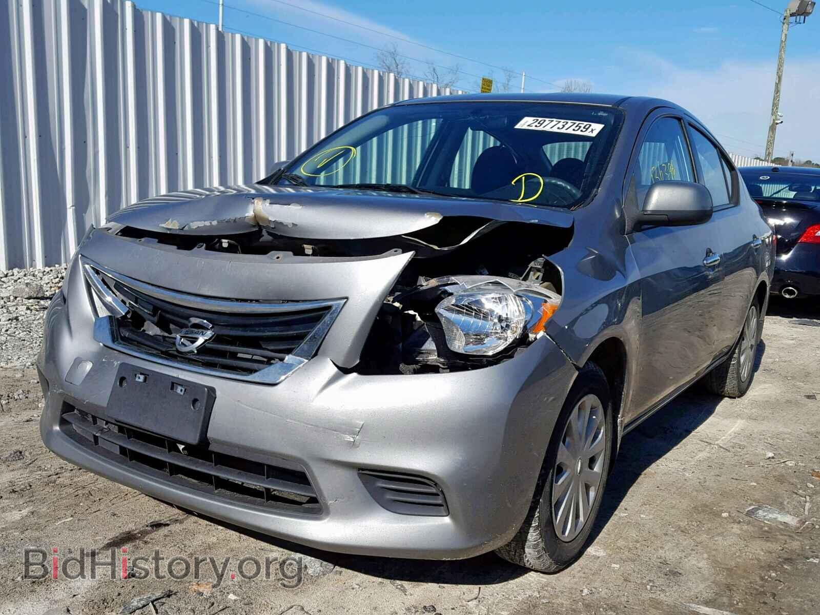 2014 NISSAN VERSA - VIN: 3N1CN7AP1EL834777 - Photo 2