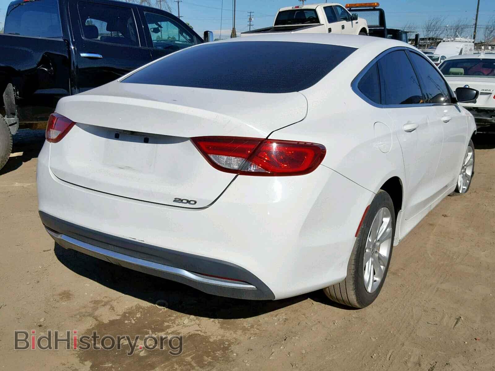 2016 CHRYSLER 200 - VIN: 1C3CCCAB6GN107836 - Фото 4