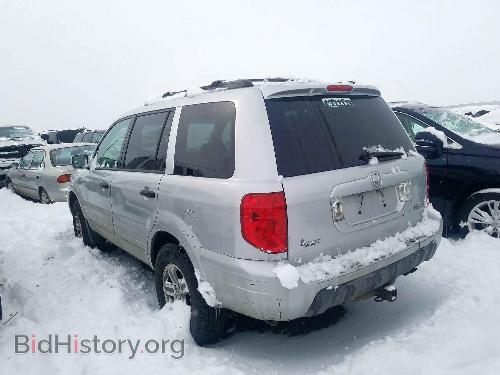 2004 HONDA PILOT EX - VIN: 2HKYF18444H600723 - Фото 3