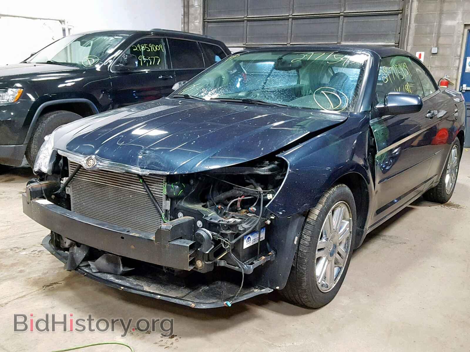 2008 CHRYSLER SEBRING - VIN: 1C3LC65M08N124629 - Фото 2