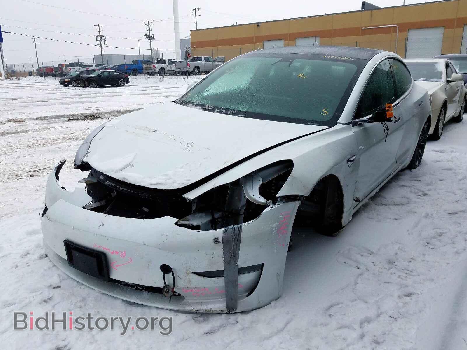 2019 TESLA MODEL 3 - VIN: 5YJ3E1EA0KF426653 - Photo 2