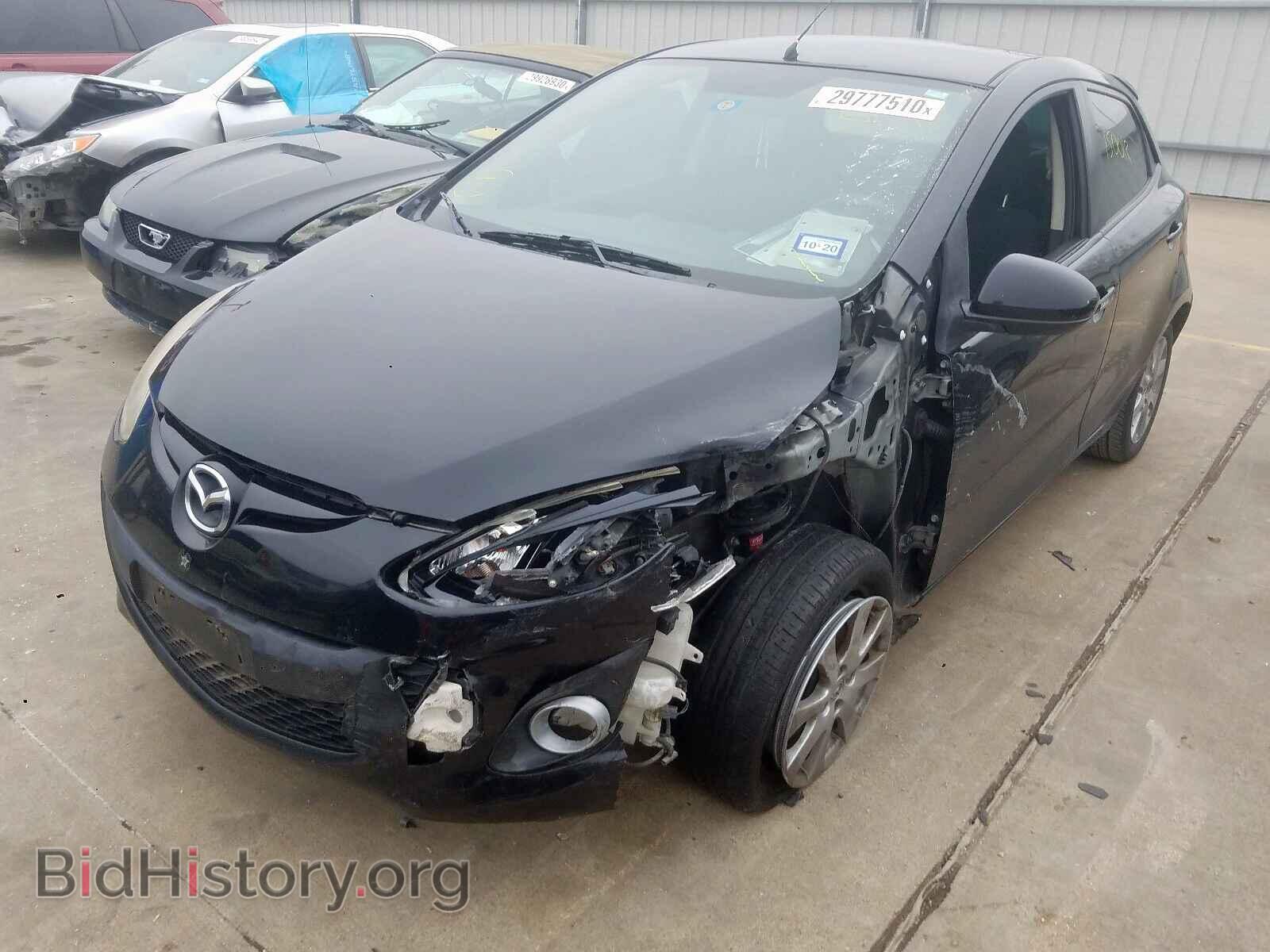2011 MAZDA 2 - VIN: JM1DE1HY9B0123057 - Фото 2