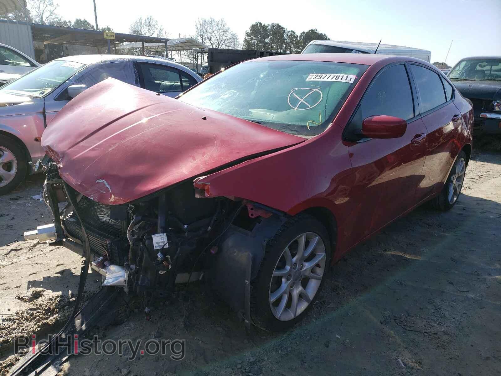 2013 DODGE DART - VIN: 1C3CDFBH9DD648835 - Фото 2
