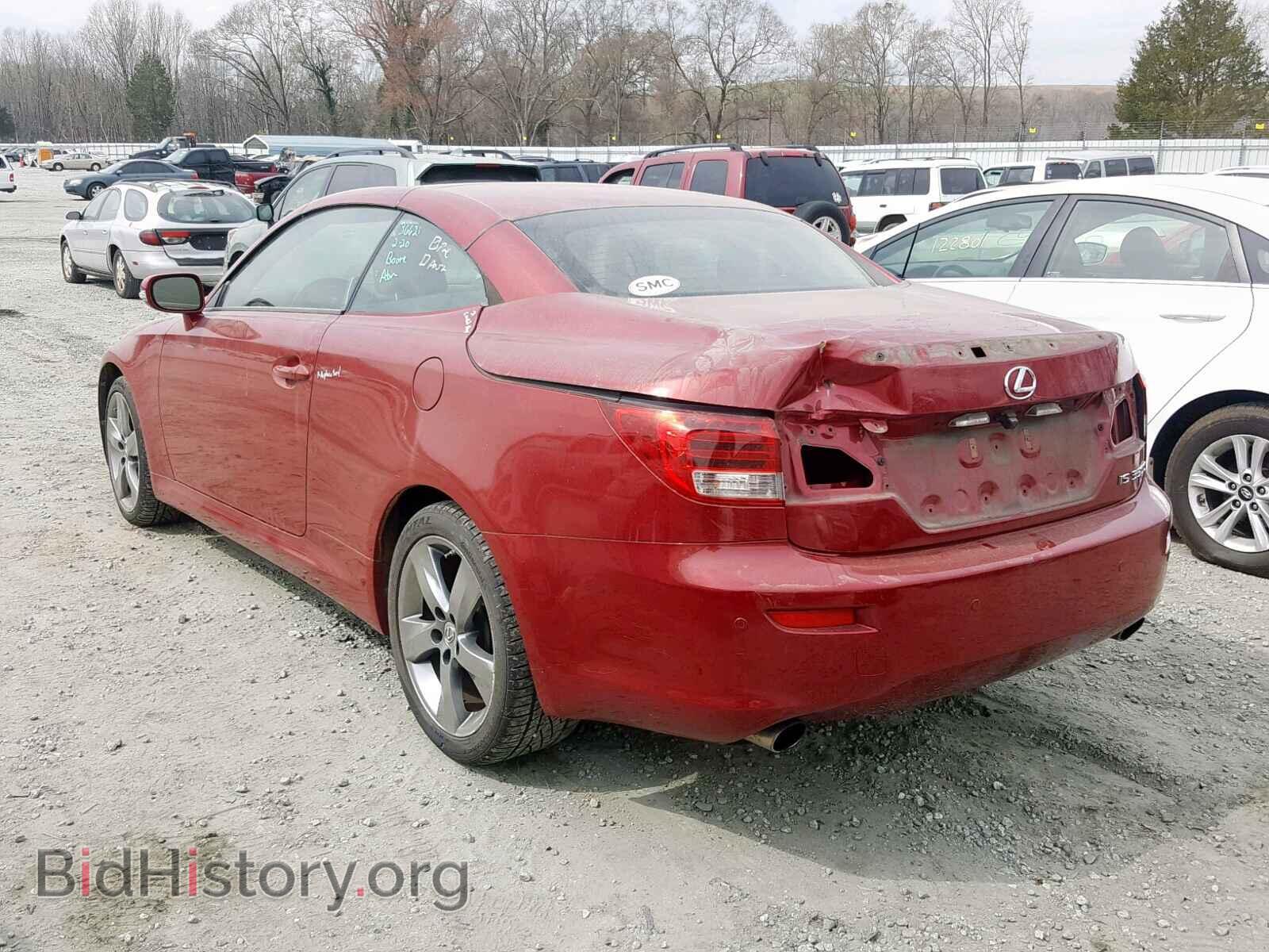 2011 LEXUS IS - VIN: JTHFE2C25B2507034 - Фото 3