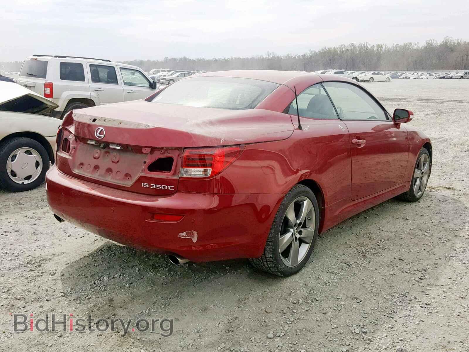 2011 LEXUS IS - VIN: JTHFE2C25B2507034 - Фото 4