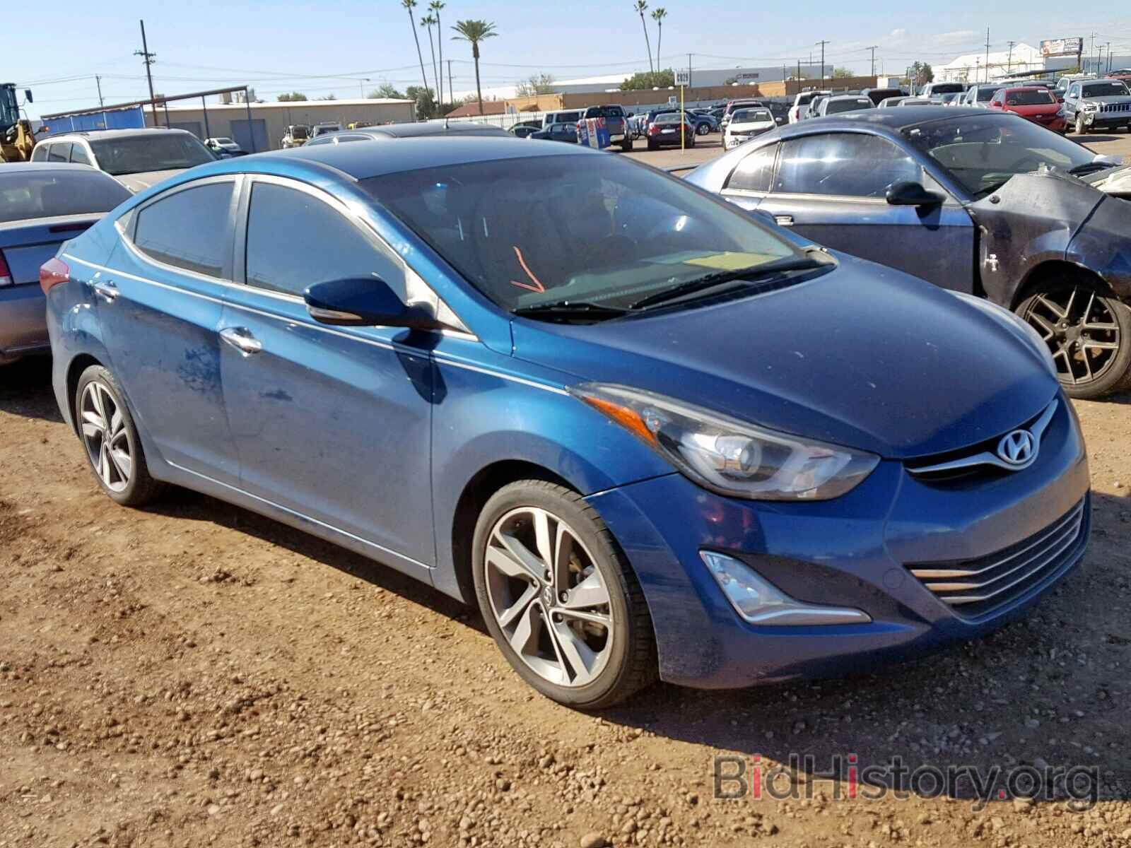 Photo KMHDH4AE0EU162718 - HYUNDAI ELANTRA 2014