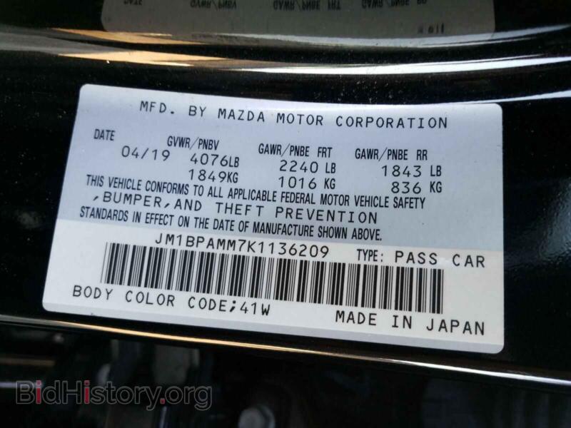 2019 Mazda 3 (VIN JM1BPAMM7K1136209) — photo 10 of 10