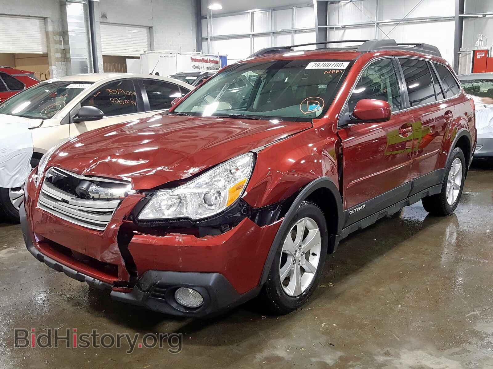 2014 SUBARU OUTBACK - VIN: 4S4BRCDC8E3321662 - Фото 2