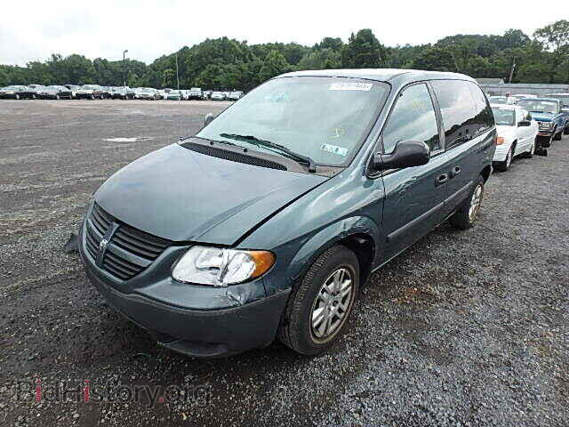 2005 DODGE CARAVAN - VIN: 1D4GP25RX5B197559 - Фото 2