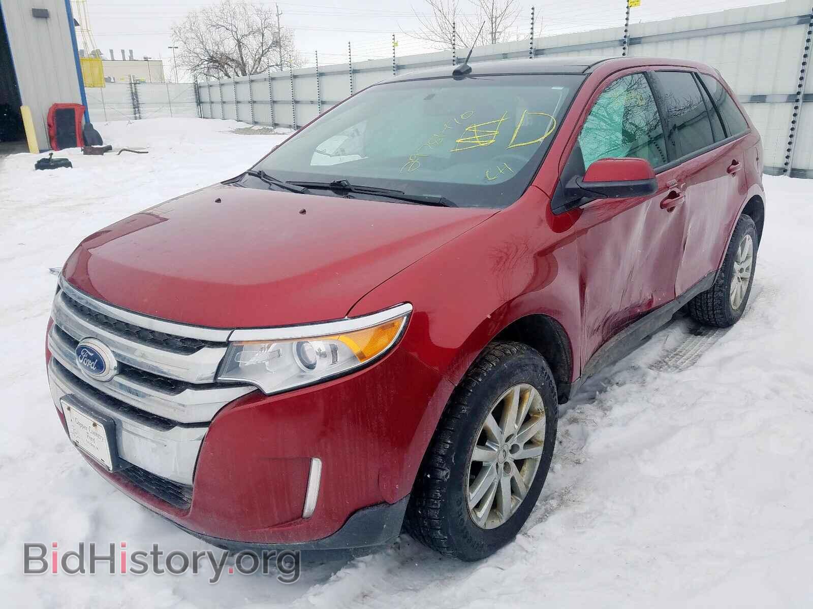 2014 FORD EDGE - VIN: 2FMDK4JCXEBB38951 - Фото 2