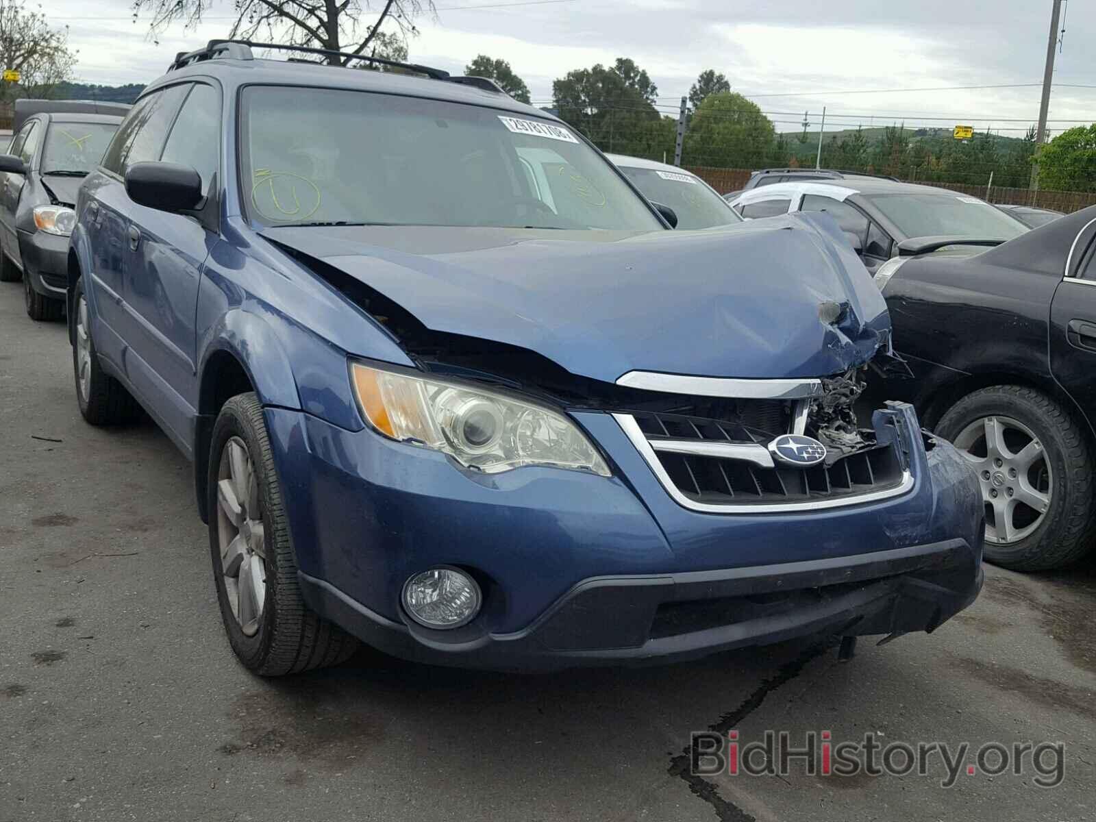 Photo 4S4BP61C087315654 - SUBARU OUTBACK 2008