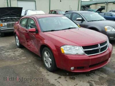 2010 Dodge AVENGER Avenger R/, красный — VIN 1B3CC5FB4AN155232, Copart