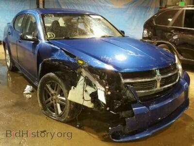 2009 Dodge AVENGER Avenger SX, синий — VIN 1B3LC56B39N528837, Copart