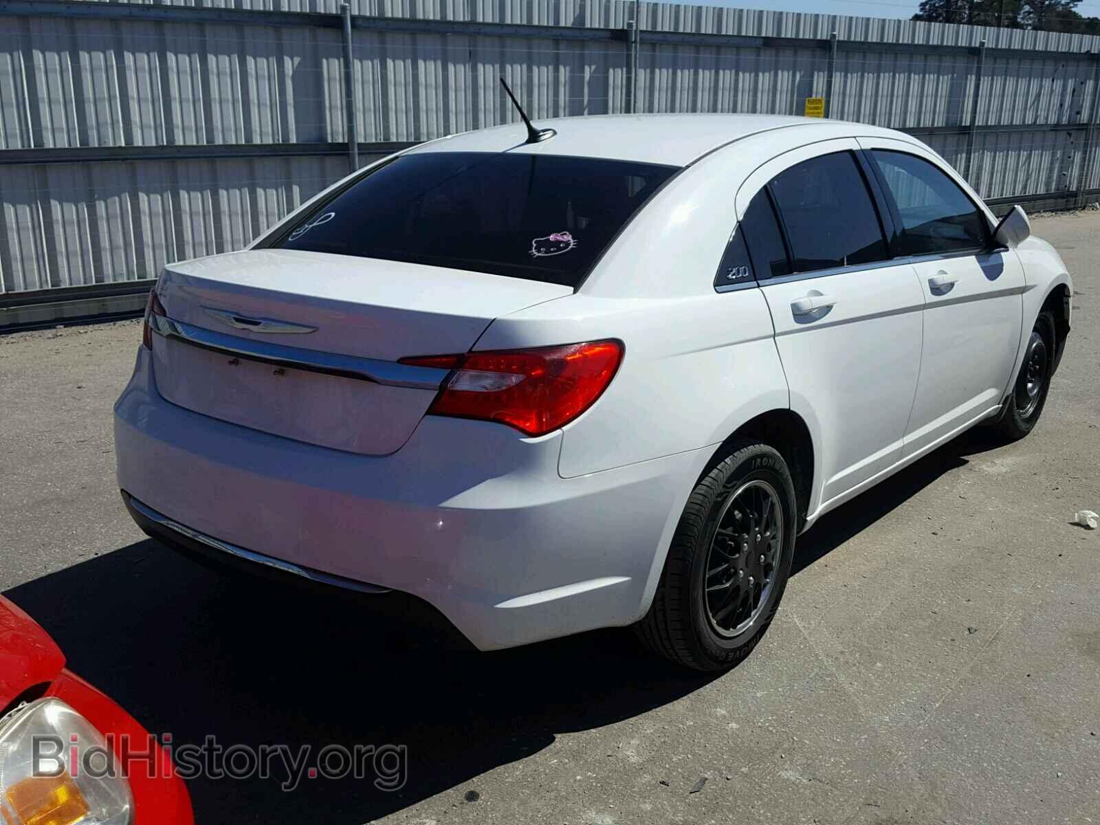 2012 CHRYSLER 200 - VIN: 1C3CCBBB8CN170570 - Фото 4