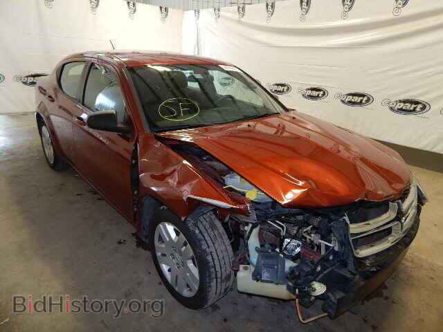 Фотография 1C3CDZAB6CN165102 - DODGE AVENGER 2012