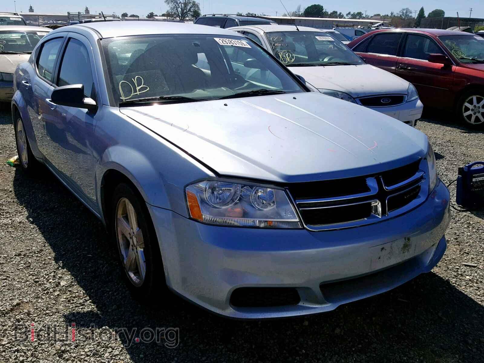 Фотография 1C3CDZAB1DN662625 - DODGE AVENGER 2013