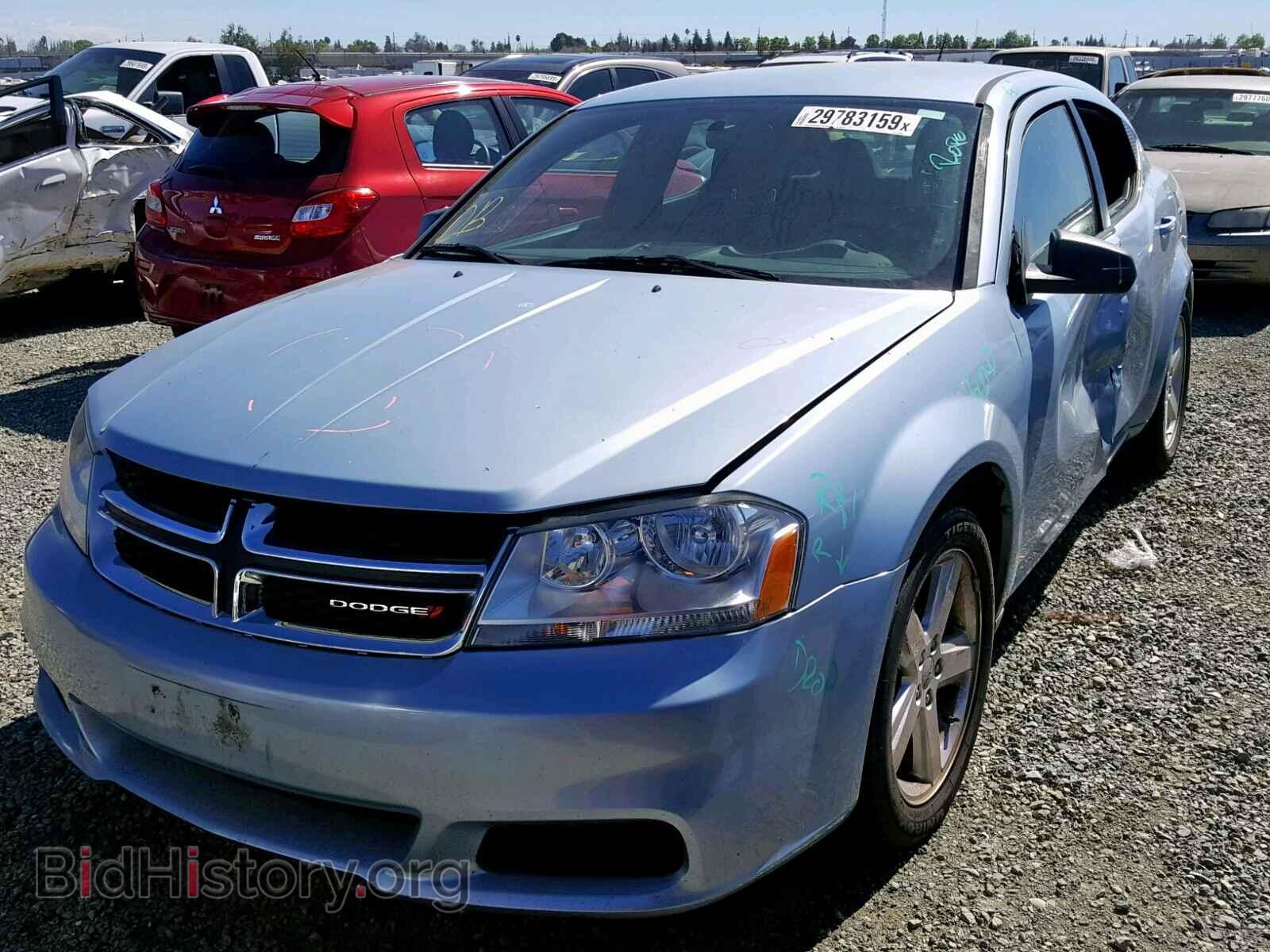 2013 DODGE AVENGER - VIN: 1C3CDZAB1DN662625 - Photo 2