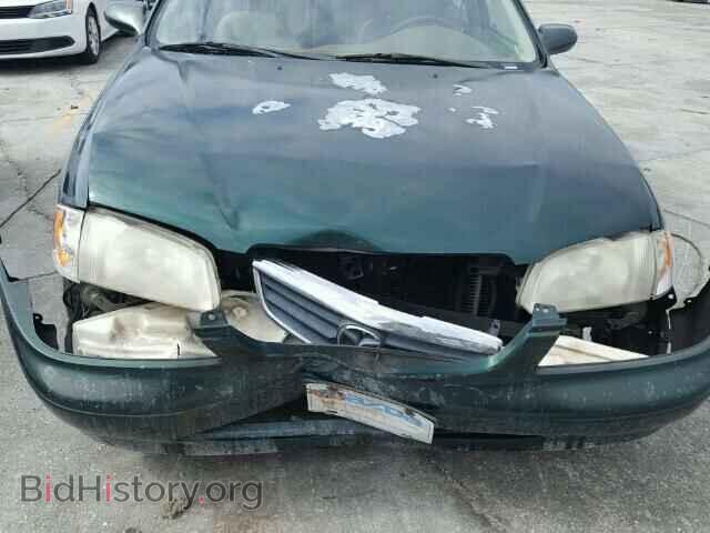 2000 MAZDA 626 - VIN: 1YVGF22D3Y5167583 - Фото 9