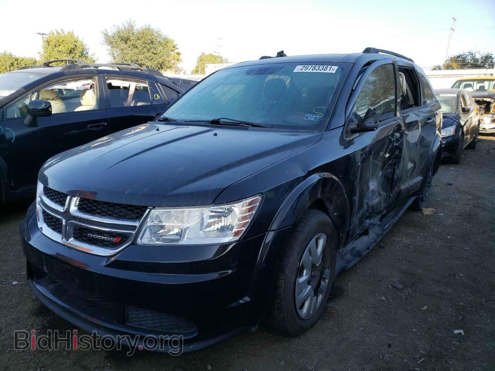 2017 DODGE JOURNEY - VIN: 3C4PDCAB9HT505084 - Фото 2
