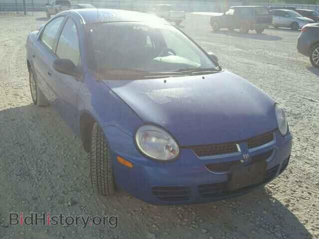 Фотография 1B3ES56C45D183208 - DODGE NEON 2005
