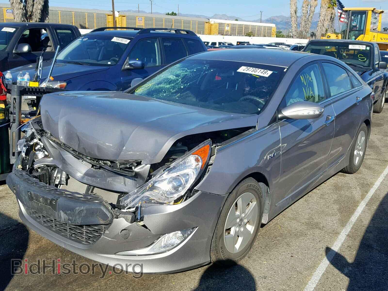 2012 HYUNDAI SONATA - VIN: KMHEC4A4XCA021065 - Фото 2