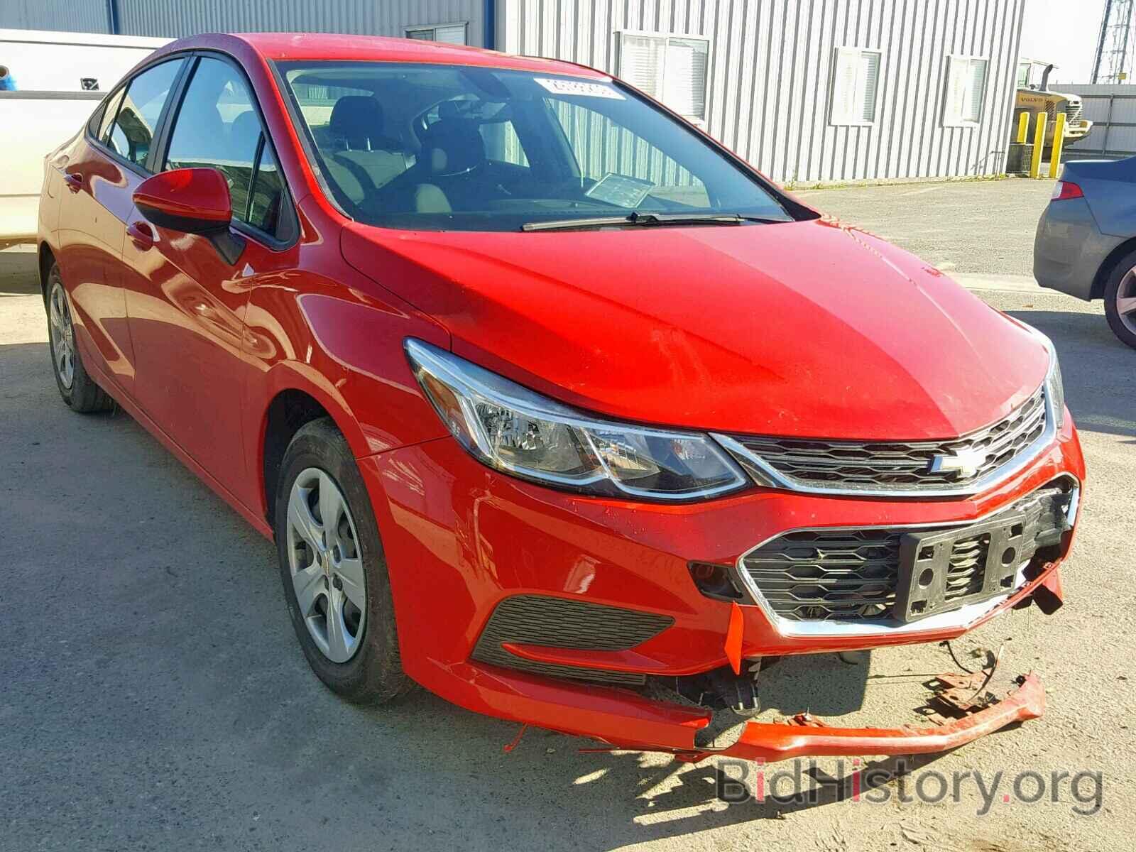 Photo 1G1BC5SM7H7253373 - CHEVROLET CRUZE 2017