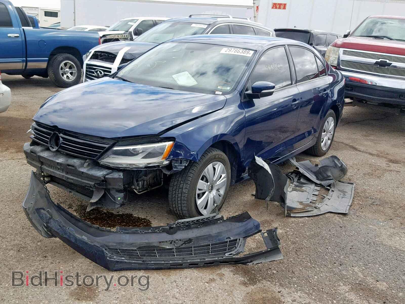 2012 VOLKSWAGEN JETTA - VIN: 3VWDP7AJ5CM130108 - Фото 2