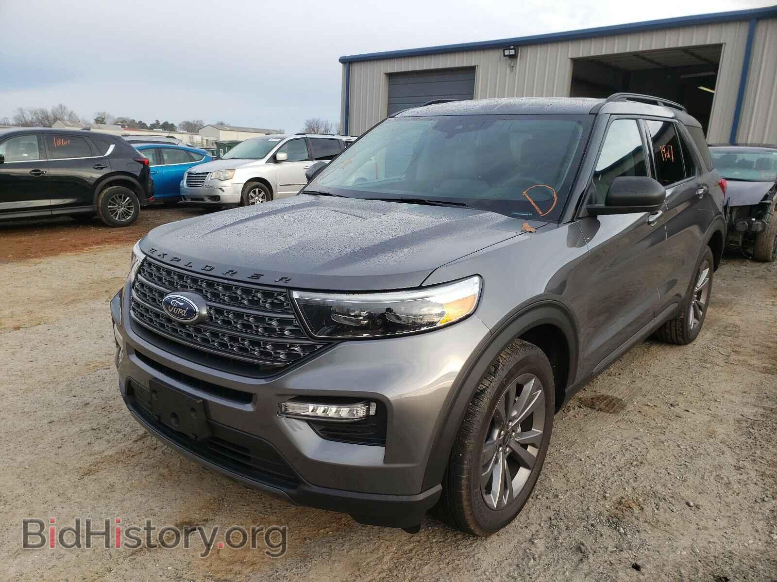 2021 FORD EXPLORER - VIN: 1FMSK8DHXMGA01649 - Фото 2