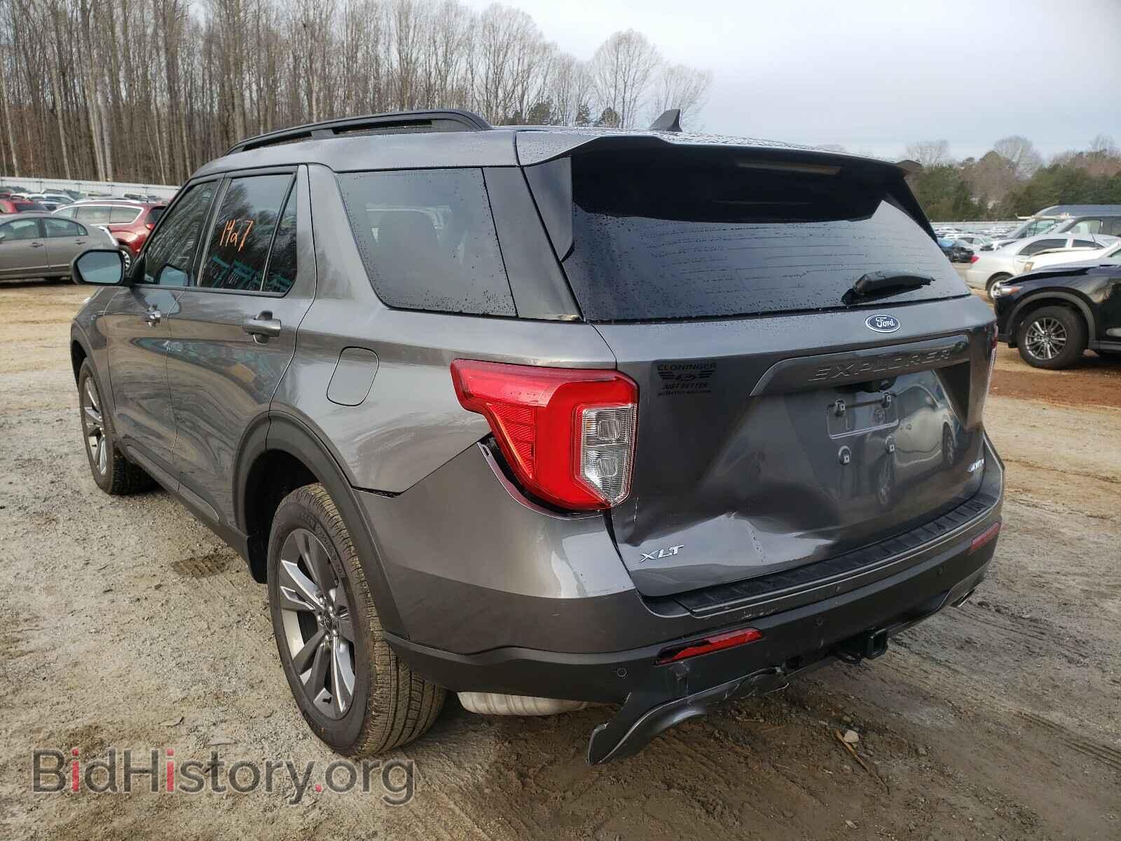 2021 FORD EXPLORER - VIN: 1FMSK8DHXMGA01649 - Фото 3