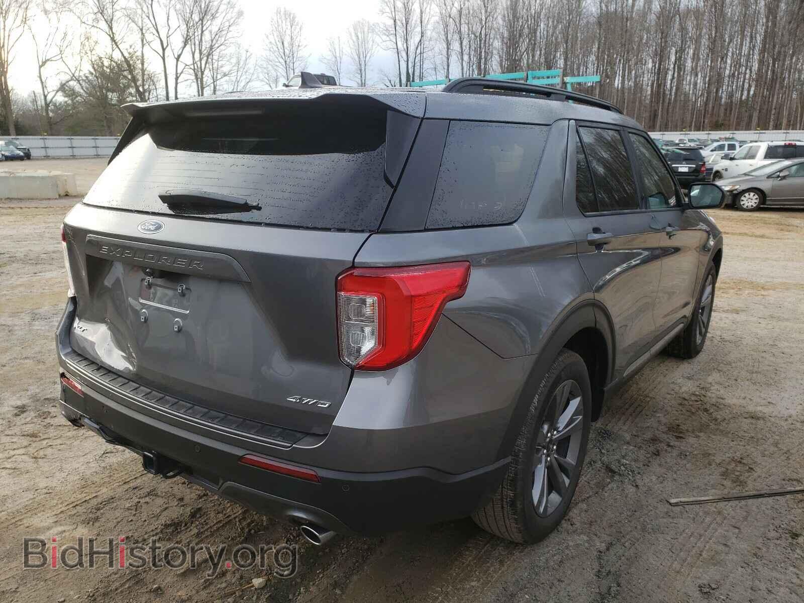 2021 FORD EXPLORER - VIN: 1FMSK8DHXMGA01649 - Фото 4