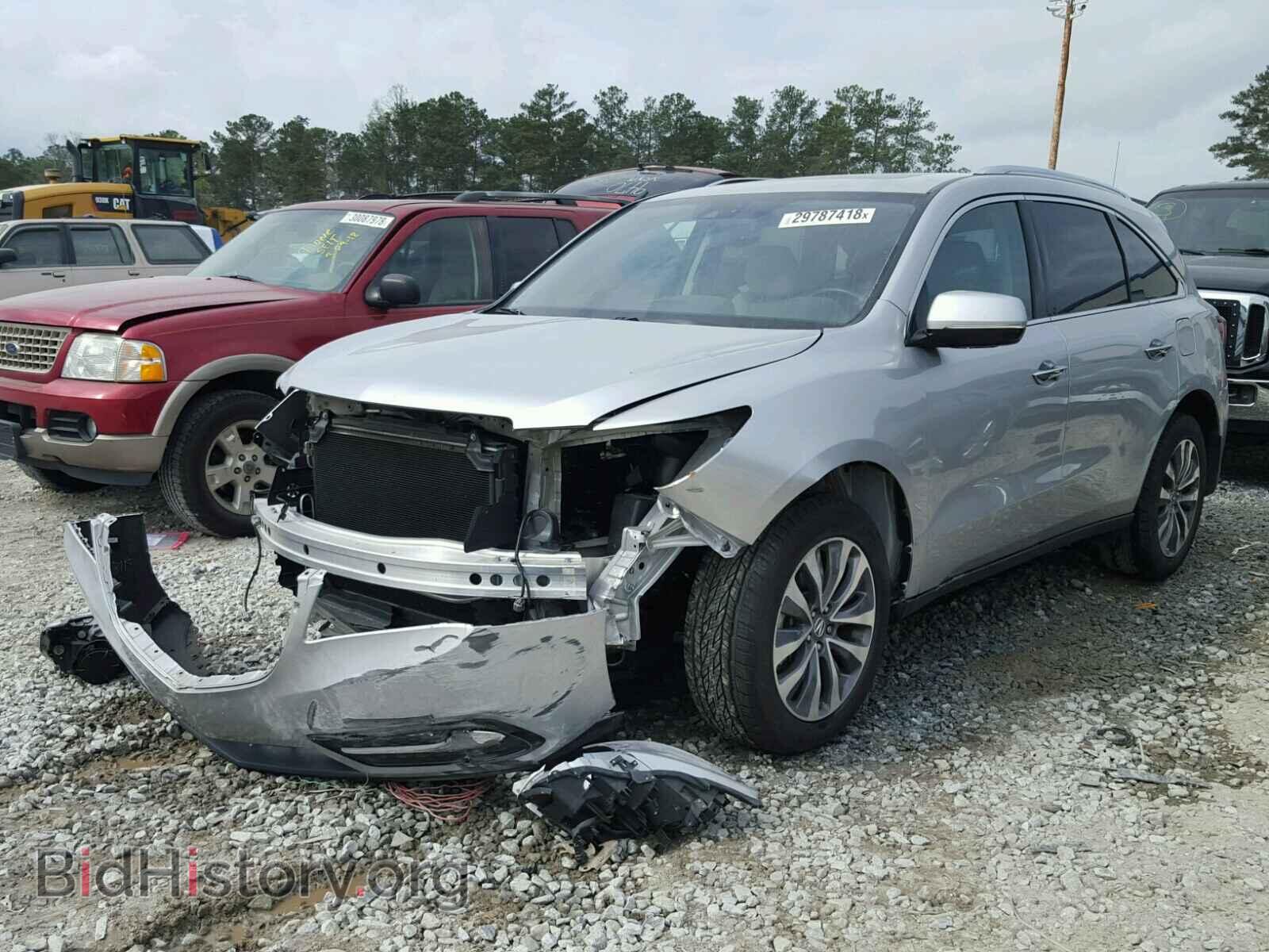 2014 ACURA MDX - VIN: 5FRYD3H46EB017666 - Photo 2