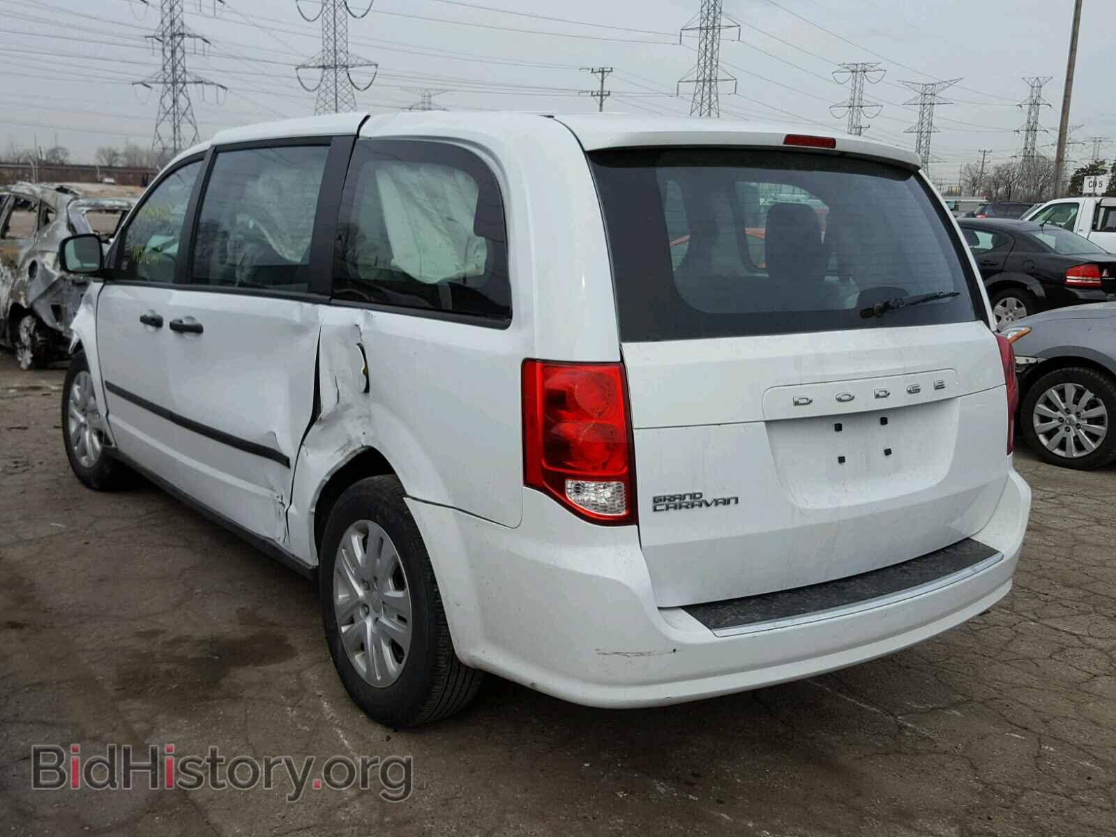 2016 DODGE CARAVAN - VIN: 2C4RDGBG3GR203530 - Фото 3