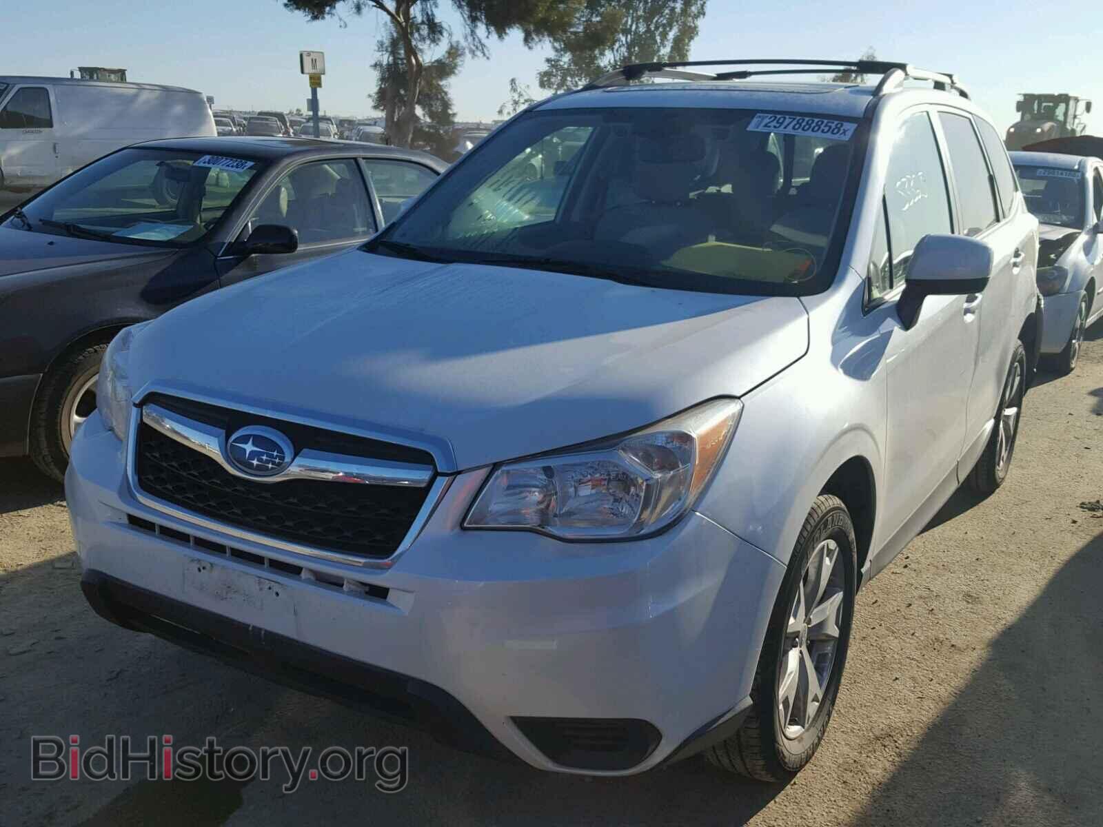 2015 SUBARU FORESTER - VIN: JF2SJAGCXFH490521 - Фото 2