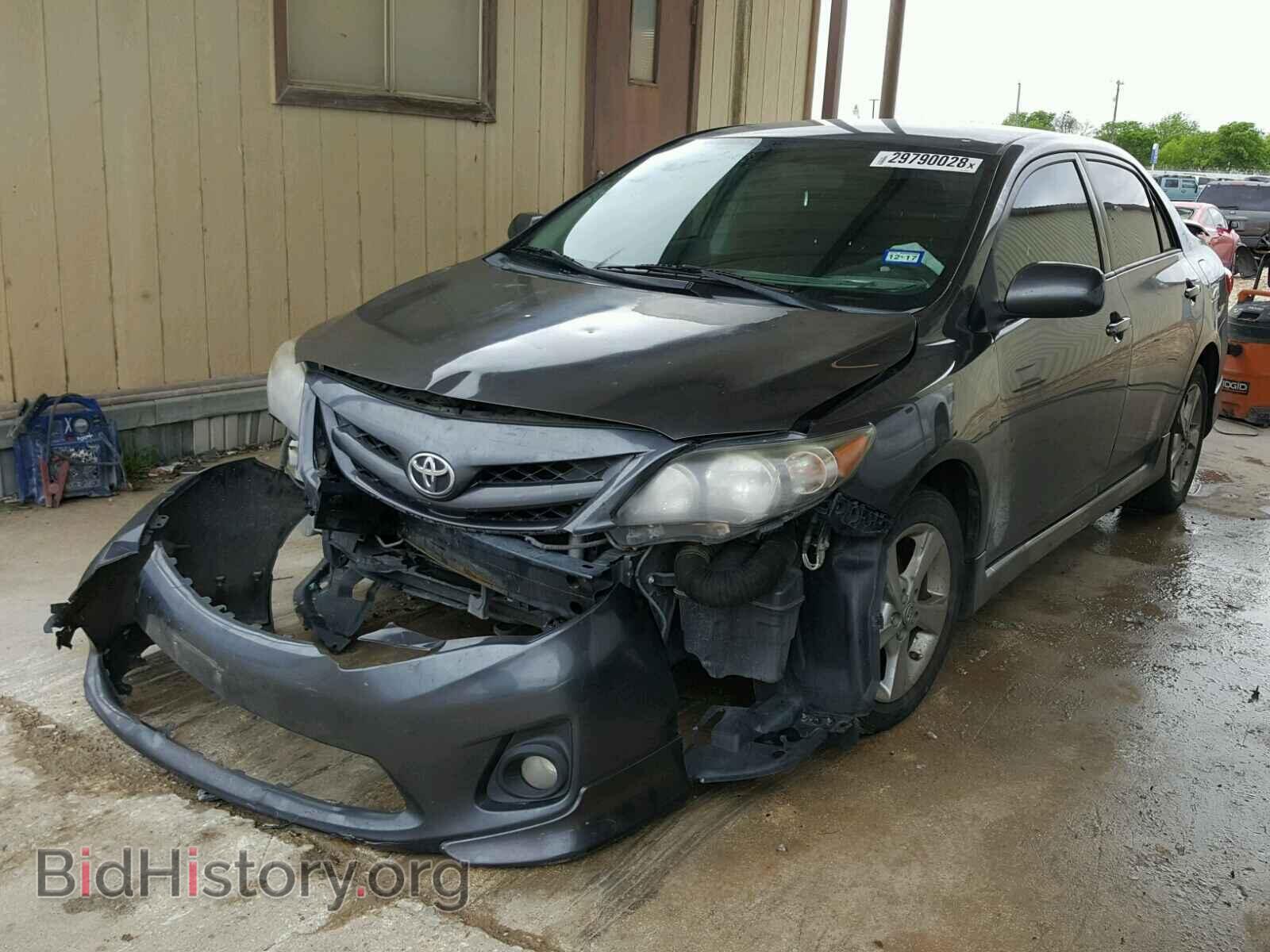 2011 TOYOTA COROLLA BA - VIN: 2T1BU4EE2BC555761 - Фото 2