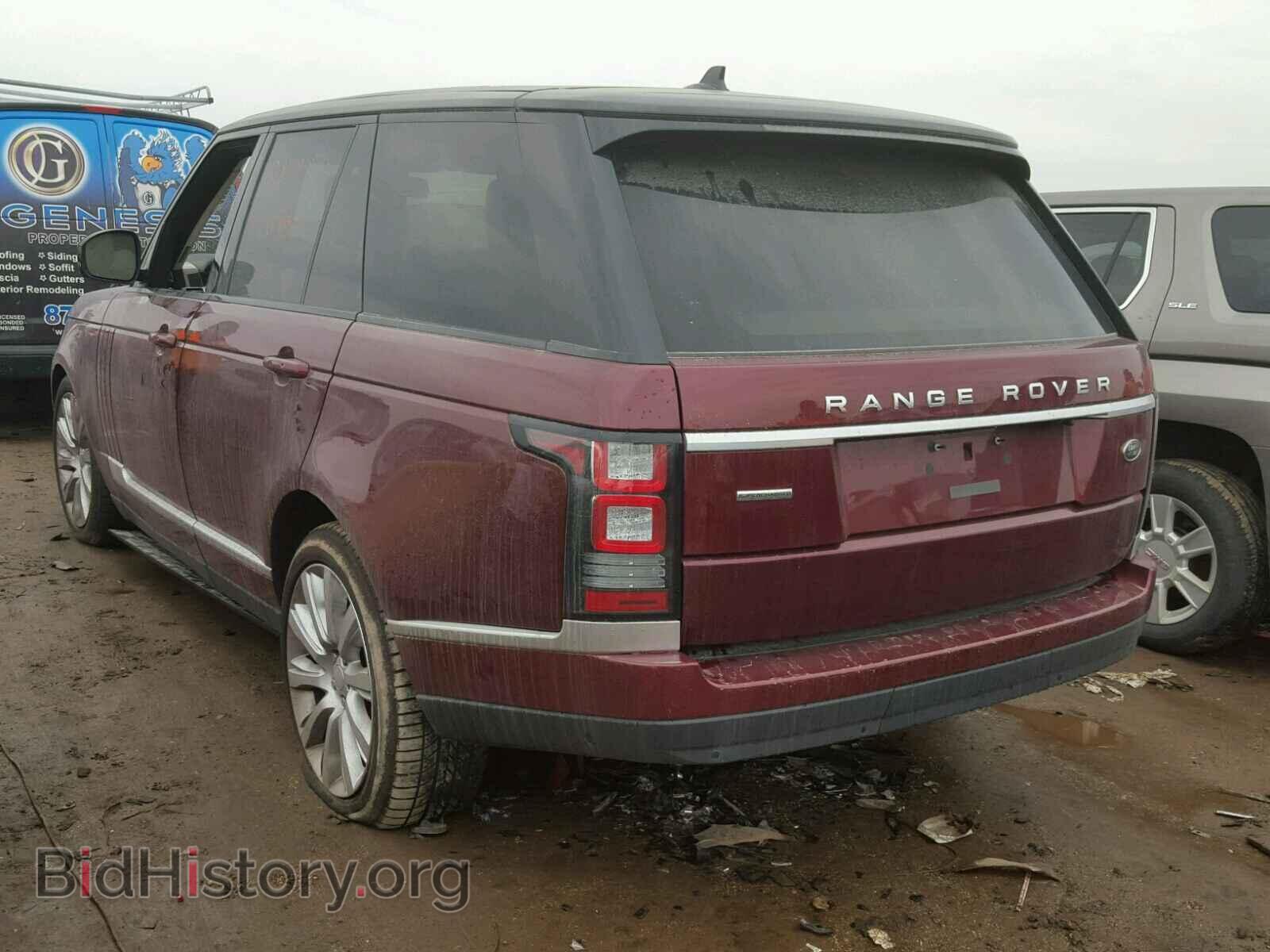 2016 LAND ROVER RANGEROVER - VIN: SALGS2EFXGA252076 - Фото 3