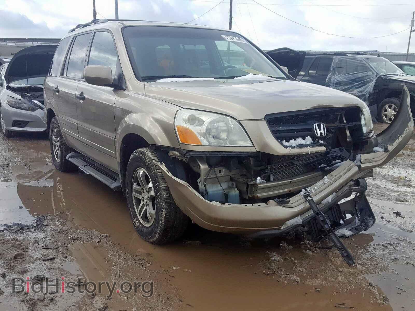 Photo 2HKYF18625H502471 - HONDA PILOT 2005