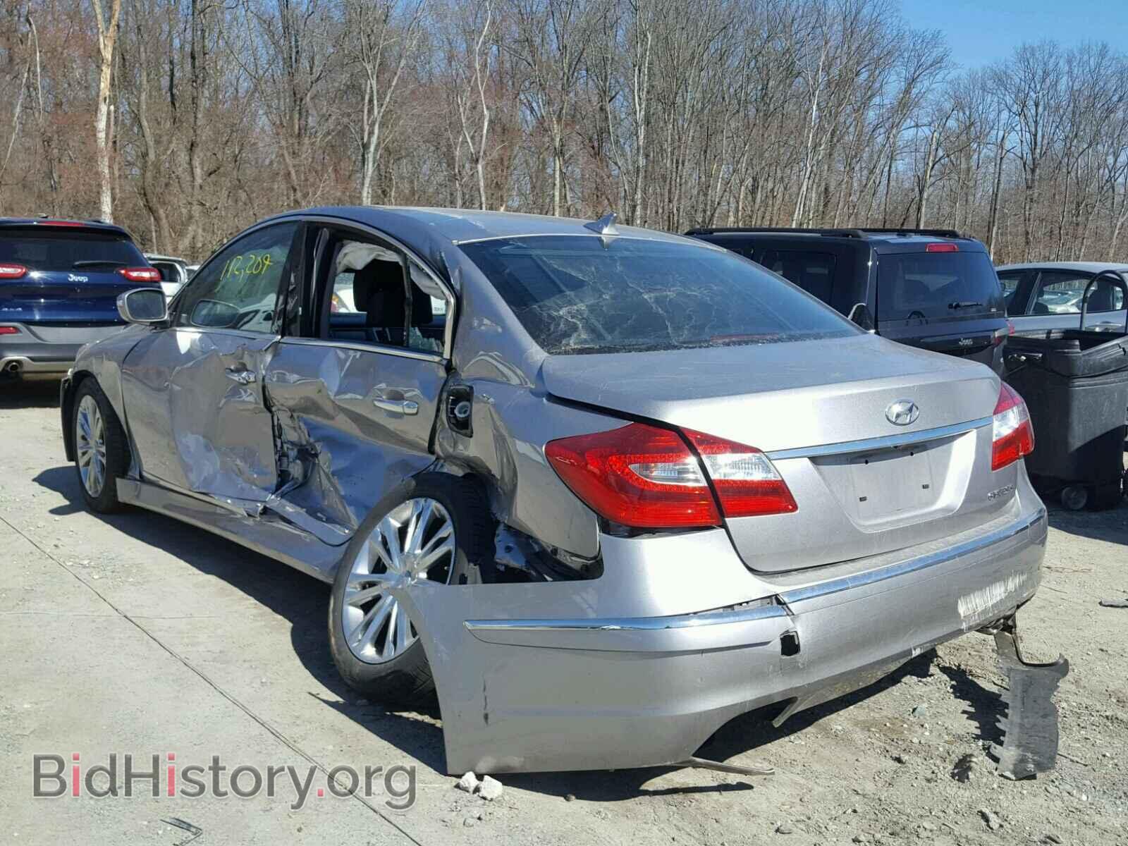 2012 HYUNDAI GENESIS - VIN: KMHGC4DD8CU151297 - Фото 3