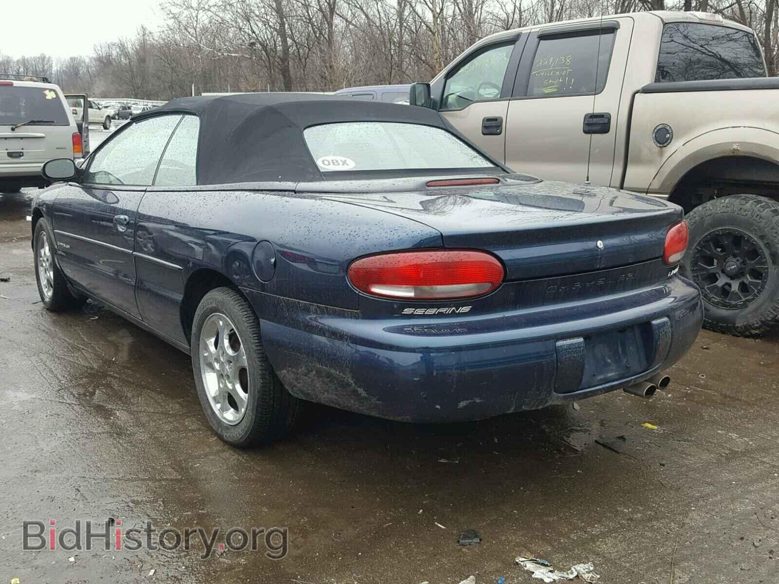 2000 CHRYSLER SEBRING - VIN: 3C3EL55H1YT305311 - Фото 3